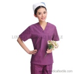 purple medical scrub